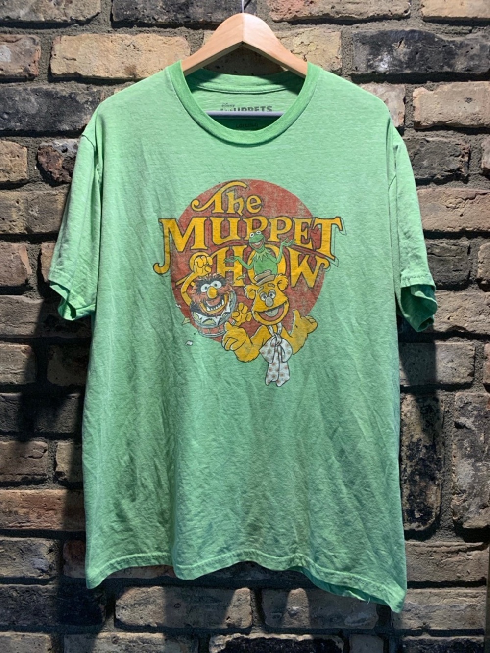 The Muppet Show Kermit Fozzie T-Shirt men’s size large shirt